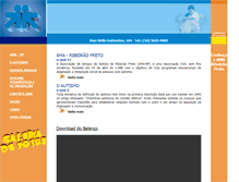 Tablet Screenshot of amaribeirao.org.br